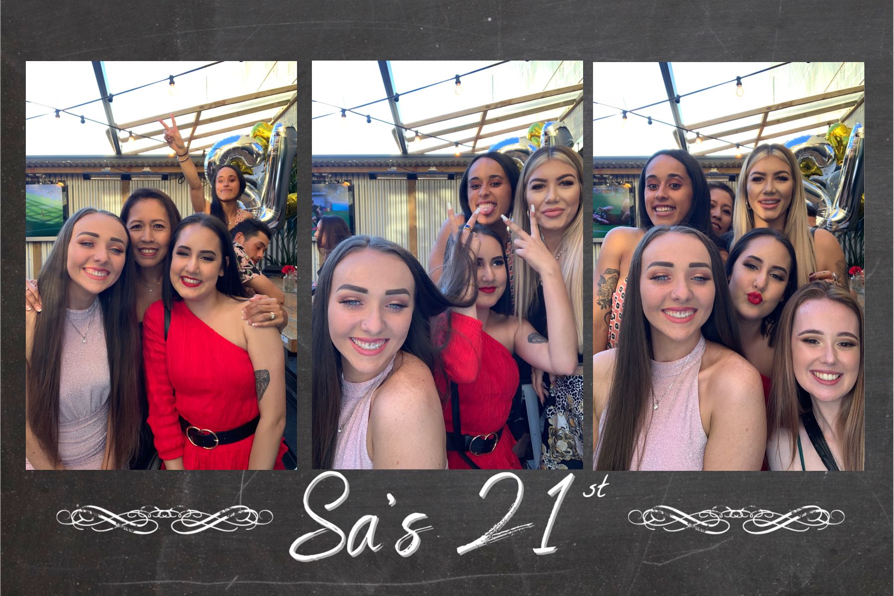 Sa's 21st | View more photos from the event at gallery.photobooth.co.nz/u/SelfieCentral/Sas-21st